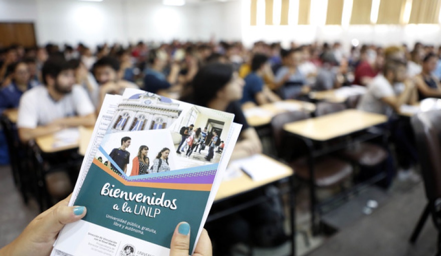 Finalizó la inscripción: la UNLP recibirá el año próximo cerca de 34 mil ingresantes