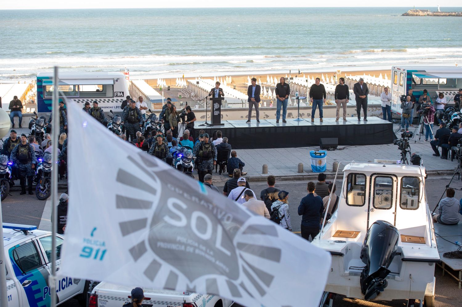 Kicillof lanzó el Operativo Sol: “Vamos a batir todos los récords”