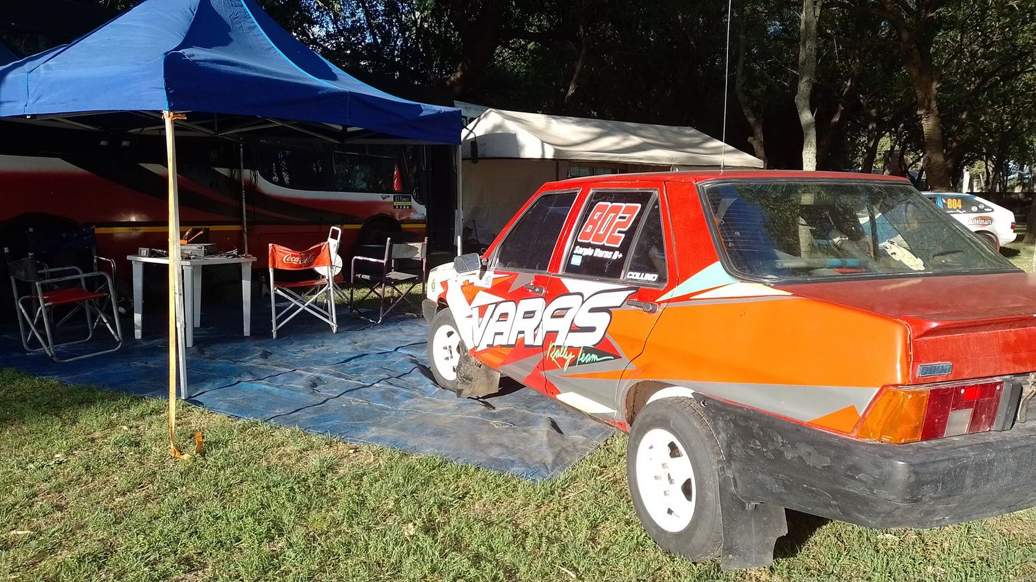 Los chascomunenses Varas y Dospital presentes este viernes en la largada del 9° Rally de Ayacucho