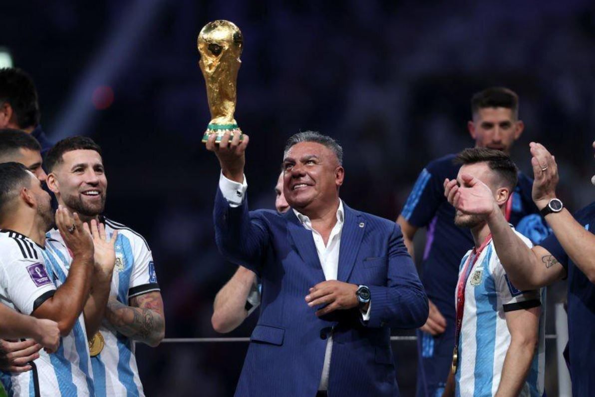 El mensaje de “Chiqui” Tapia a una semana de ganar el Mundial de Qatar