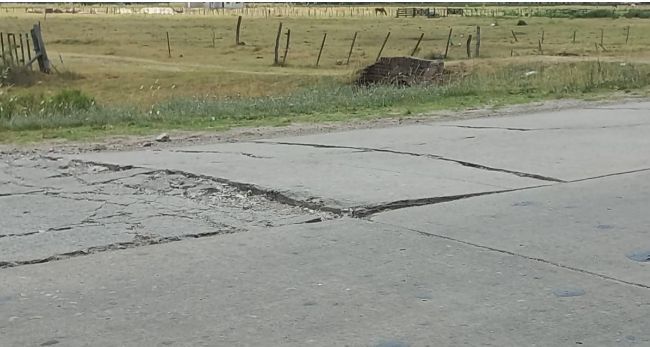 Ediles solicitan la reparación de un tramo del Acceso Norte