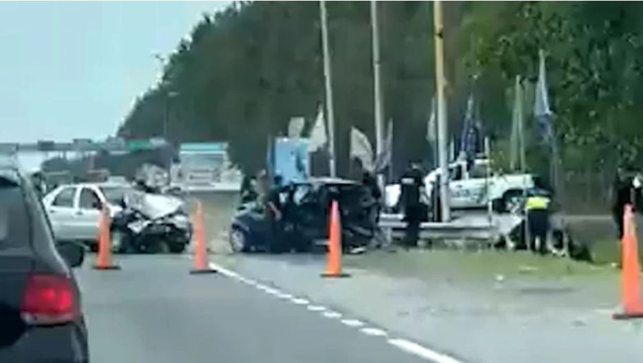 SAMBOROMBÓN: Policía vial entre los heridos en accidente múltiple de ayer en autovía 2