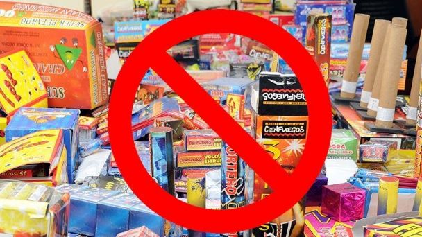 MULTAS Y CLAUSURAS POR VENTA: Está vigente la prohibición del uso de pirotecnia durante las fiestas de fin de año en Chascomús