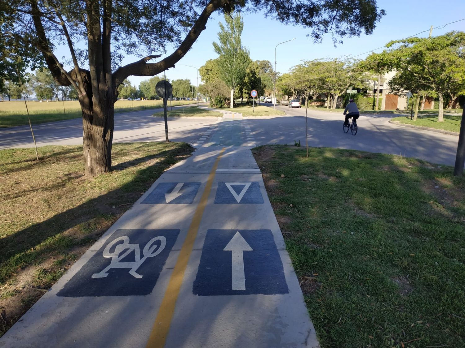 Se completaron más de 7 kilómetros de bicisendas y sendas peatonales en Chascomús