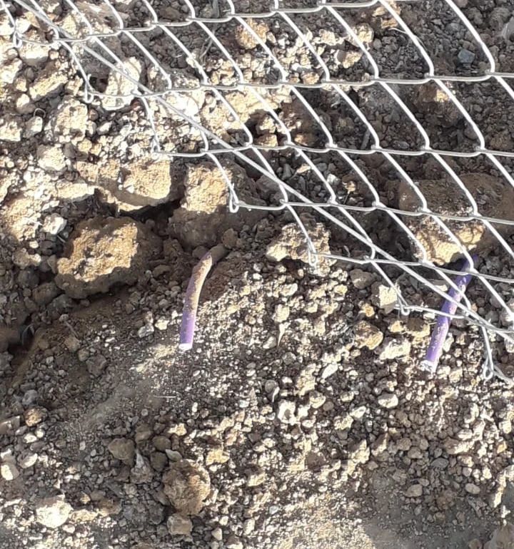 Robaron casi 200 metros de cable de la iluminación de la nueva cancha de tenis del club Deportivo