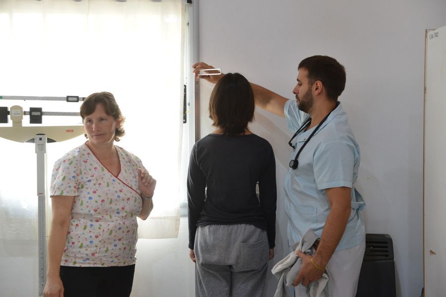 Inicio de clases: Más de 70 niños concurrieron a la jornada de salud en barrio San Luis