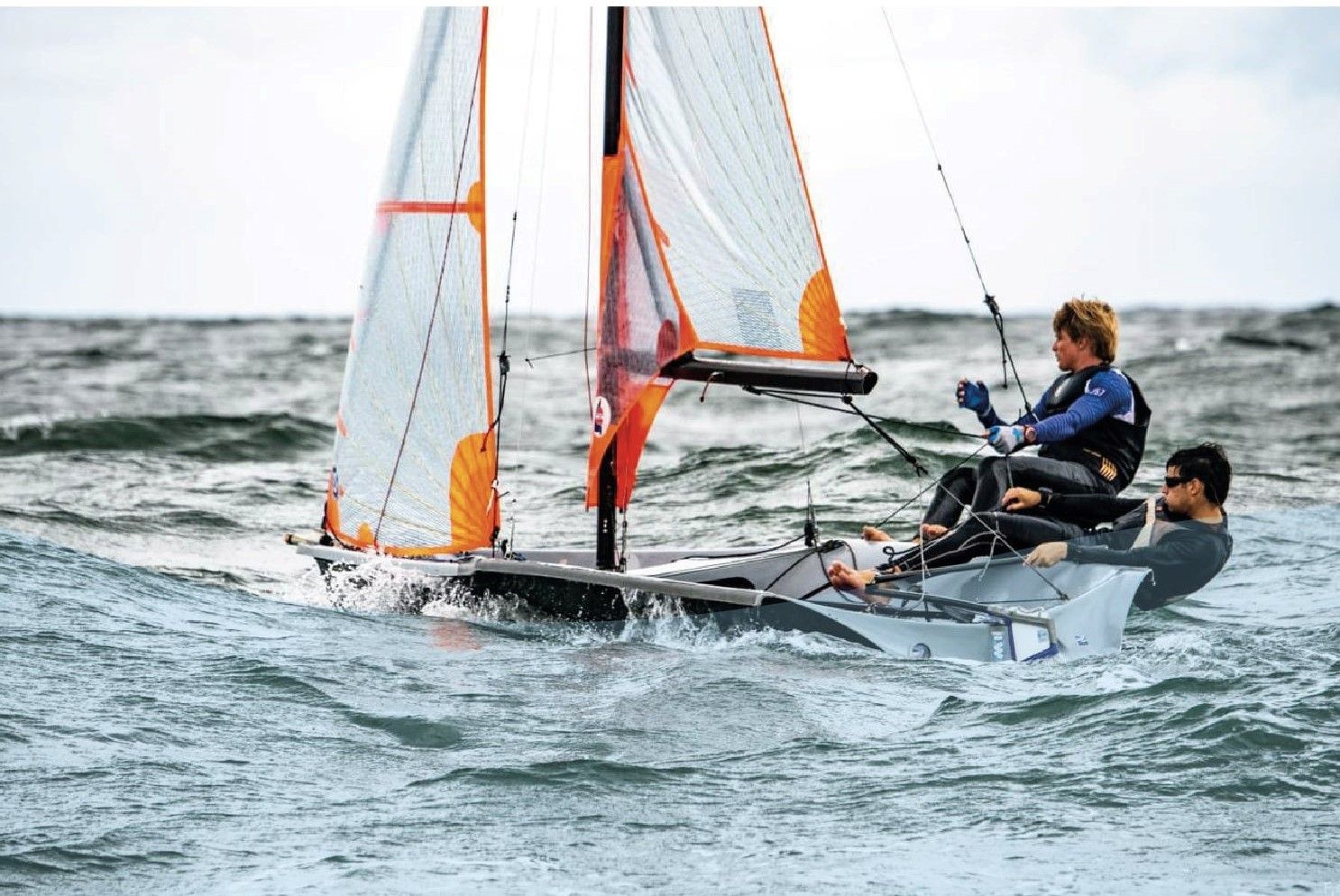 Franz Menzel compite en la 58 Semana Internacional del Yachting en Mar del Plata