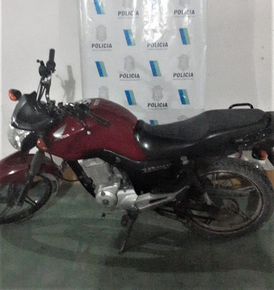 Recuperan una moto que había sido sustraída a un turista en Chascomús
