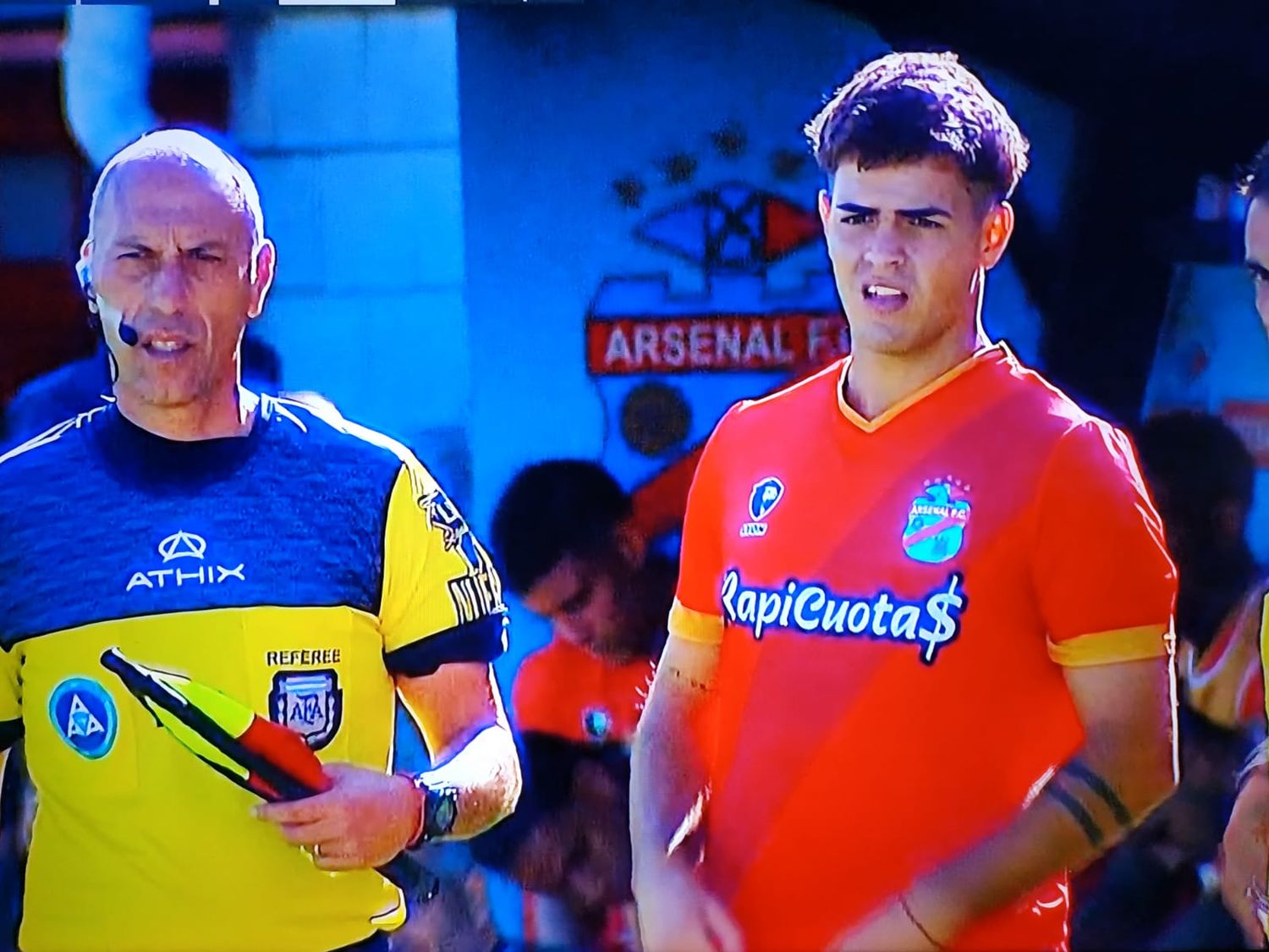 Tomás Sives ingresó en la caída de Arsenal frente a Godoy Cruz