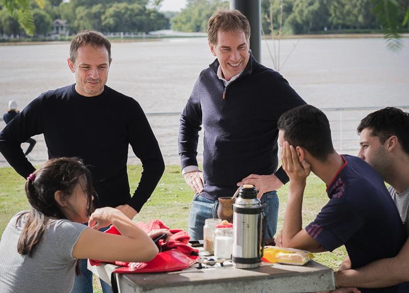 Con un guiño a Santilli, Diego Valenzuela pidió “candidato único” y dijo que es “el más instalado”