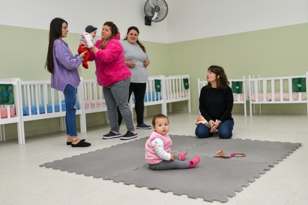 Comenzaron ayer las actividades en el Espacio de Primera Infancia del barrio 30 de Mayo