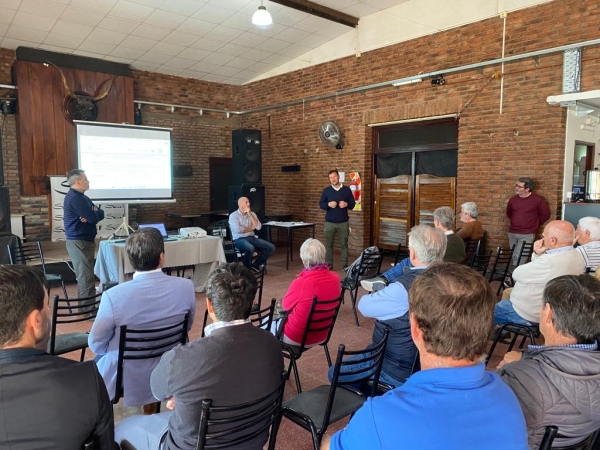 En la Asociación Rural de Chascomús: Se brindó información de financiamiento a productores de la zona afectados por la sequía