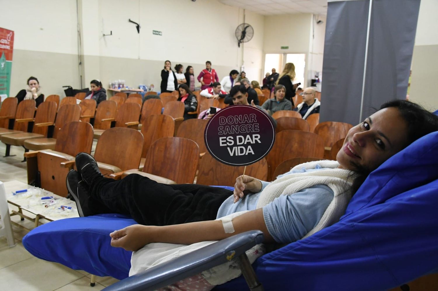 Colecta de Sangre: más de 80 vecinos y vecinas se acercaron a donar voluntariamente
