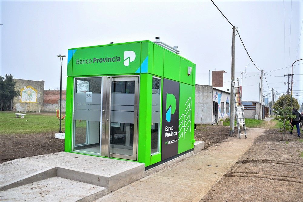 En Chascomús colocaron uno en Yrigoyen y Hudson: El Banco Provincia instaló 125 nuevos cajeros fuera de sus sucursales