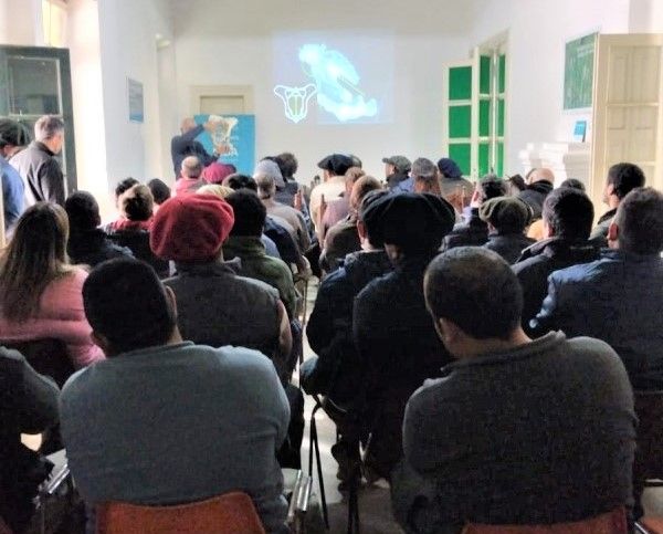 Se realizó una capacitación para trabajadores rurales en Chacra Experimental de Manantiales