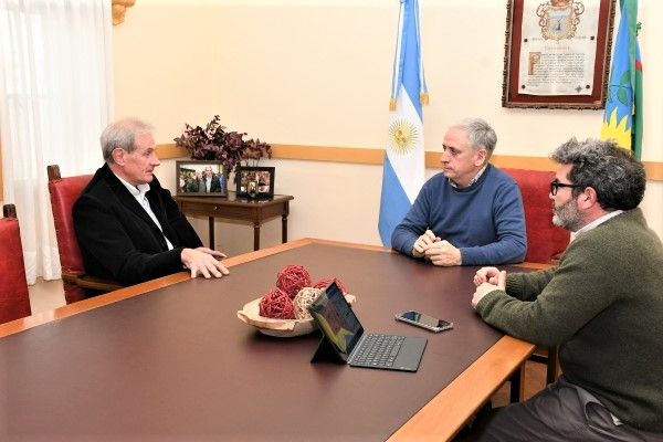 Nueva planta de producción: El presidente de Atalaya se reunió con el intendente de Chascomús