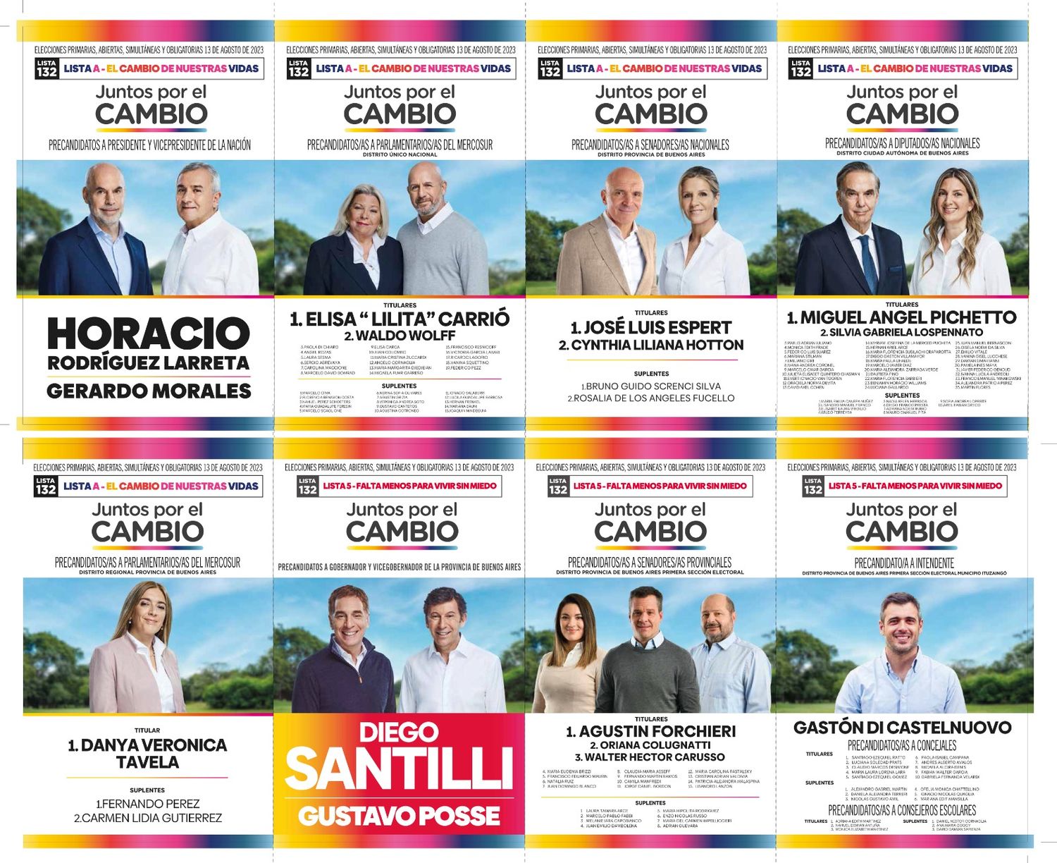 Larreta resalta a Santilli en la boleta para potenciar la tracción “desde el medio”