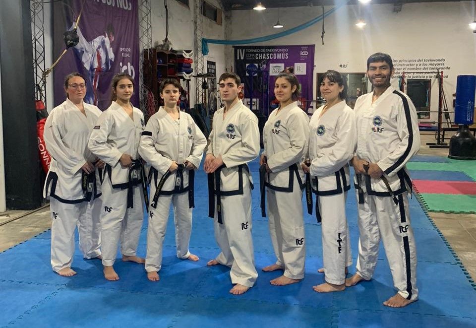 Taekwondistas de Chascomús en el 1er Campeonato Nacional Alianza Federal de Taekwondo ITF