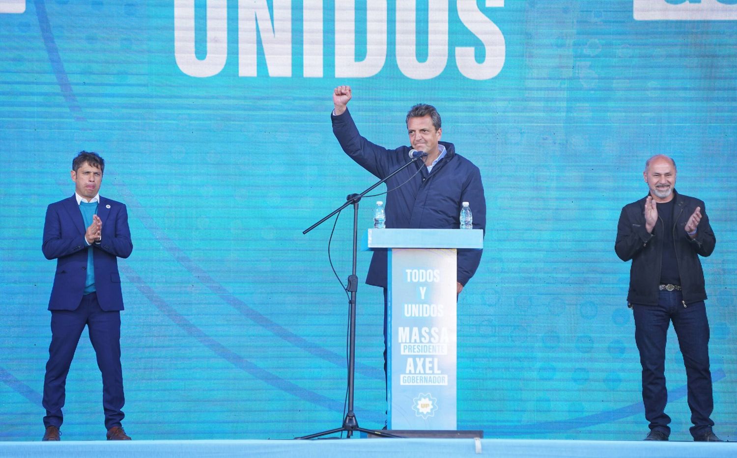 Massa y Kicillof relanzaron la campaña: “Estamos dando vuelta la historia”