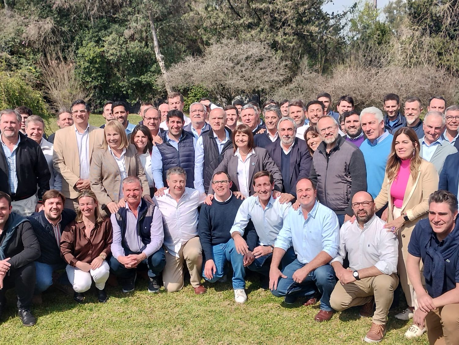 Juntos se muestra unido: Bullrich y Grindetti reunieron a los 135 postulantes a las intendencias