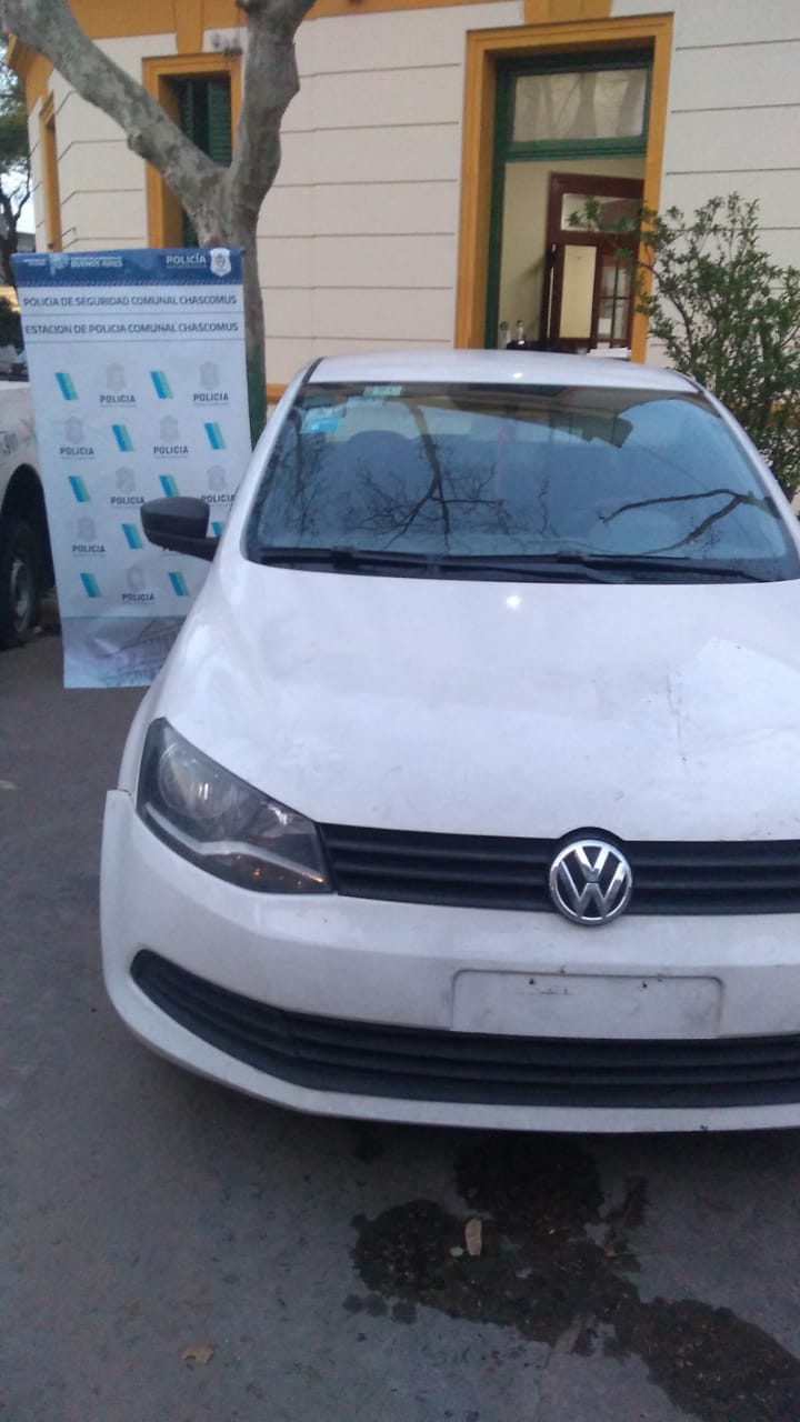 En Chascomús se logró recuperar un vehículo sustraído en La Plata