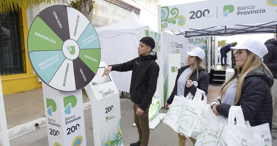 El Banco Provincia participará de la feria “Sabores Bonaerenses” con una propuesta lúdica en Chascomús