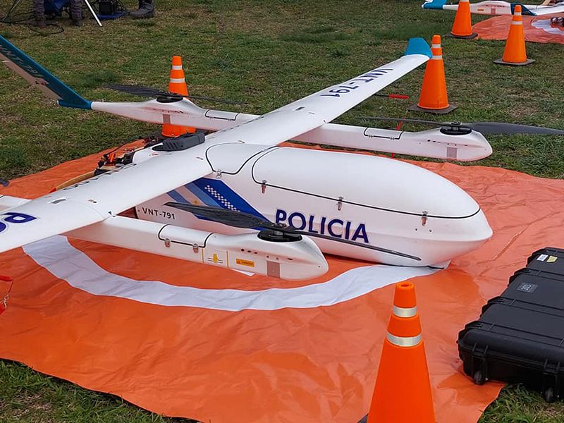 Presentaron los nuevos drones para seguridad en zonas rurales de la región bonaerense