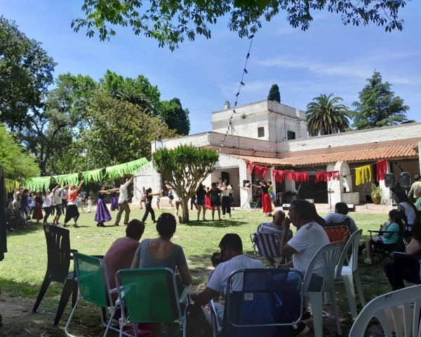 El Museo Pampeano fue escenario de la peña folklórica de la Escuela Normal