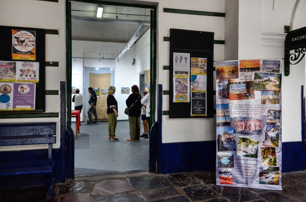 En el Centro Cultural Municipal Vieja Estación y Casa de Casco se inauguraron tres muestras