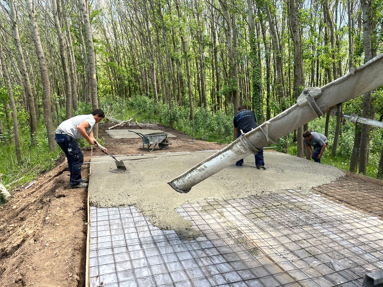 Posta policial en Don Cipriano: los productores del campo participando