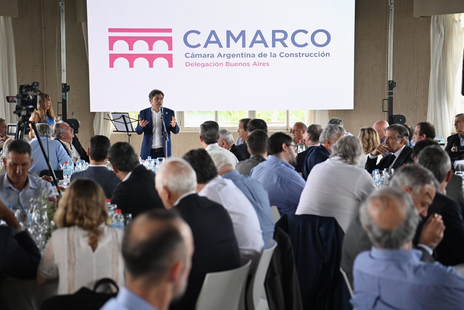 Kicillof: “Necesitamos dar la discusión sobre los recursos que le corresponden a la provincia porque hay muchas obras para defender”