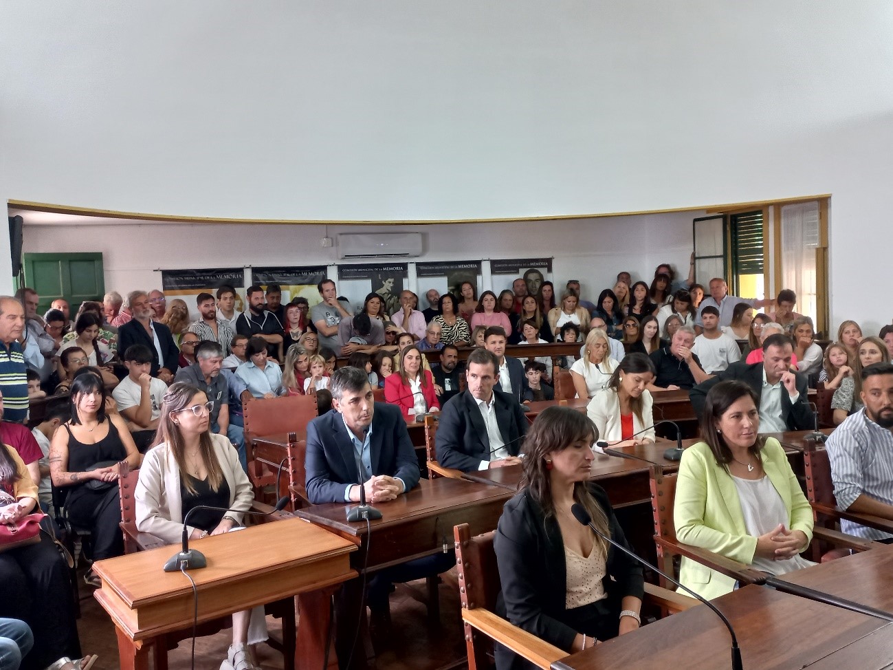 Ayer asumieron los ocho ediles electos al Concejo Deliberante de Chascomús