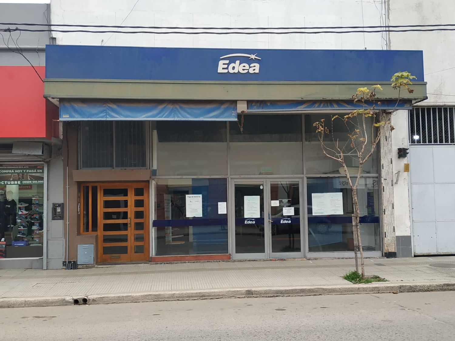 Incendio en la oficina de EDEA en Chascomús: Intervención de Bomberos y cierre temporal de atención