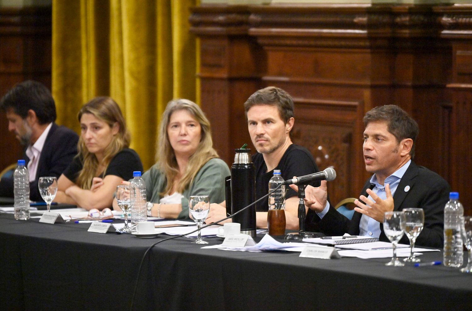 El gobernador Kicillof recibió a representantes de la industria metalúrgica