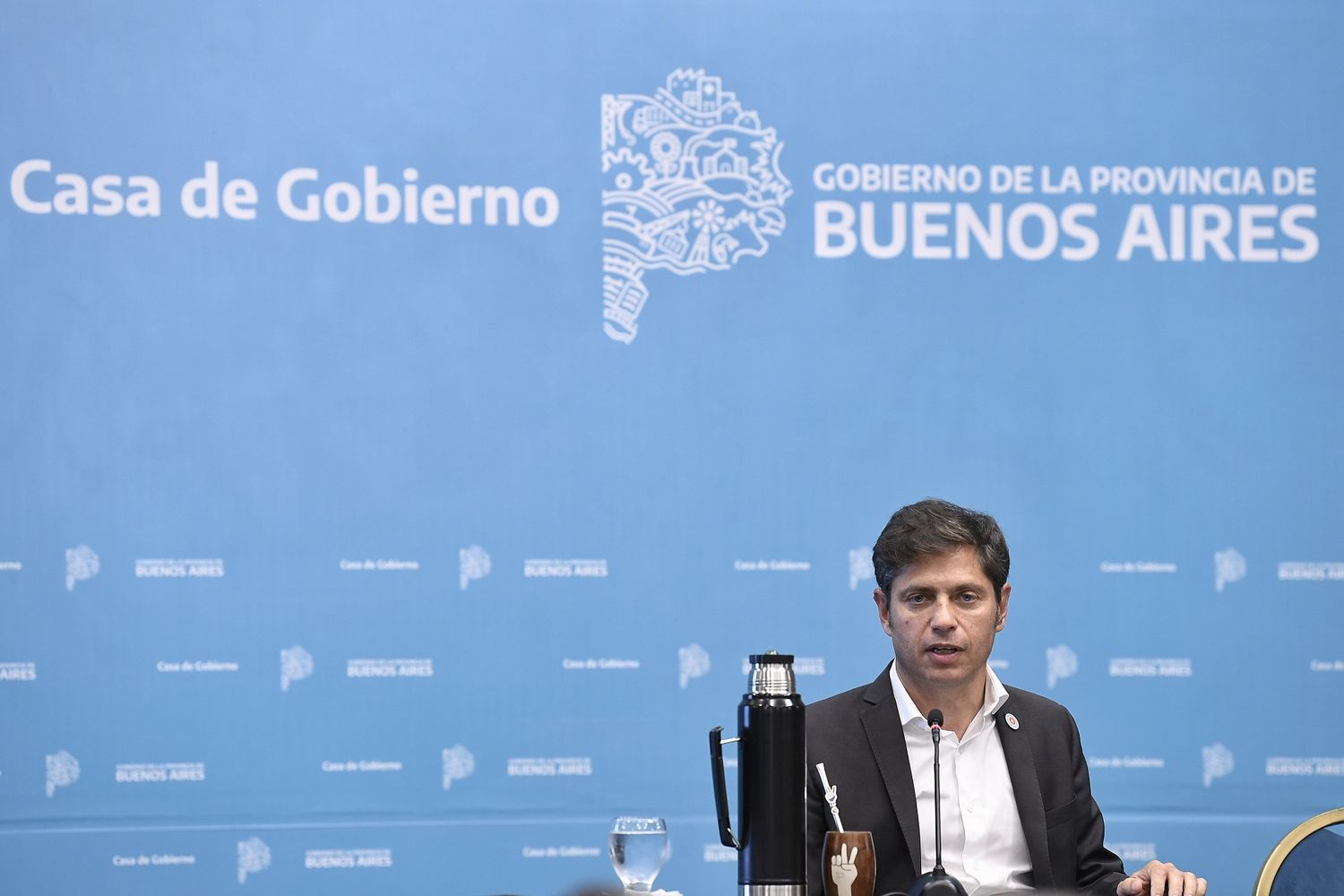 Kicillof: “El Gobierno no tiene como función fundir a las provincias, sino apoyarlas”