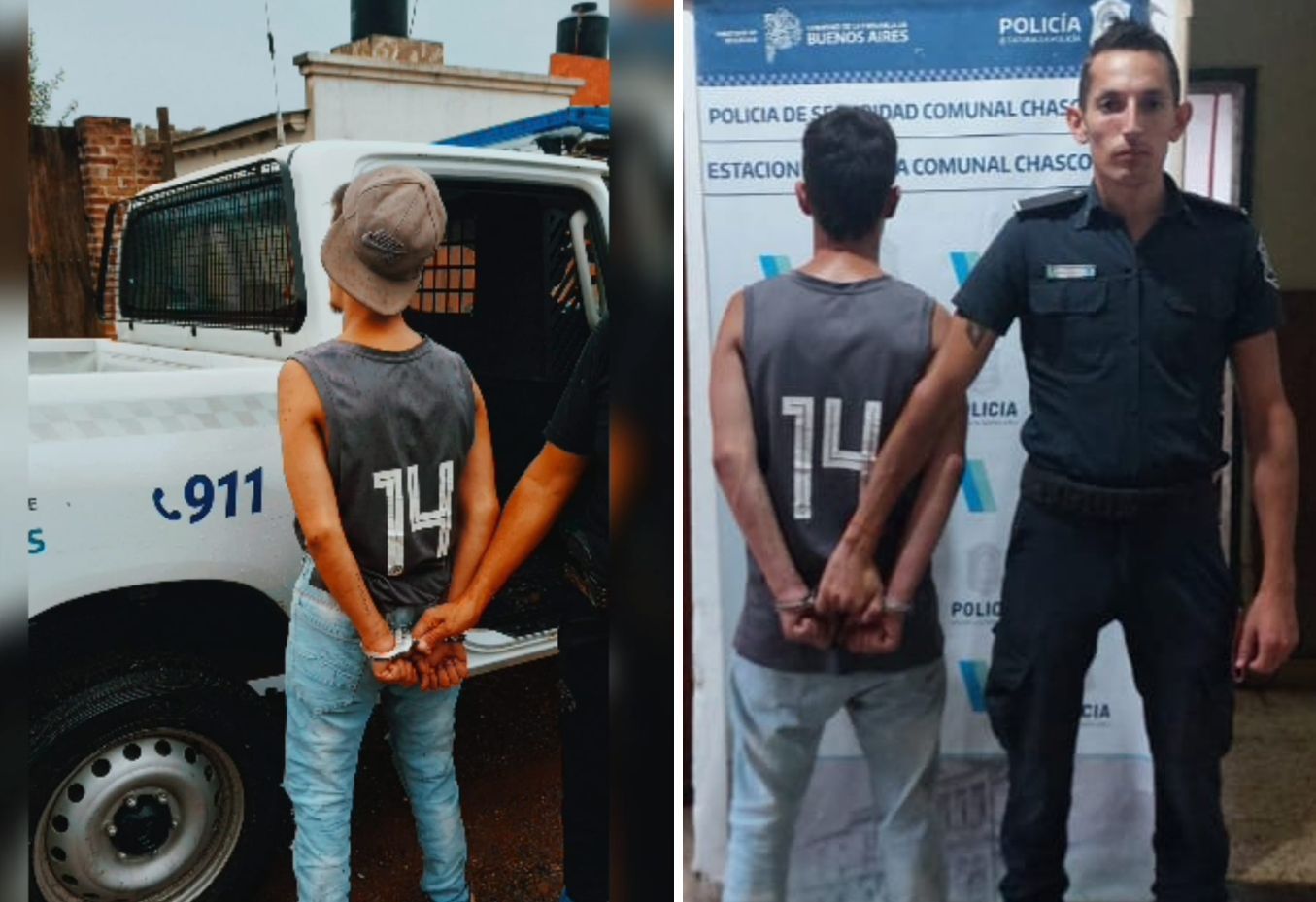 En allanamiento en Barrio San Luis se detuvo a un masculino por hechos delictivos