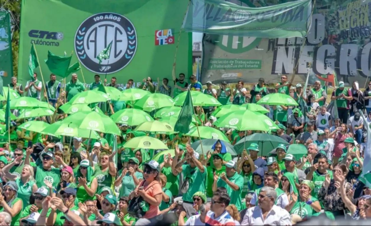 En medio de la ola de despidos, ATE anunció paro nacional para el 3 de abril con “ingreso masivo” a organismos estatales
