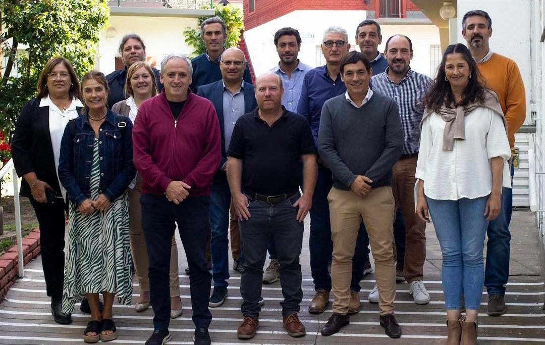 Javier Gastón entre ellos: Intendentes de la quinta sección electoral trataron una larga lista de preocupaciones en común