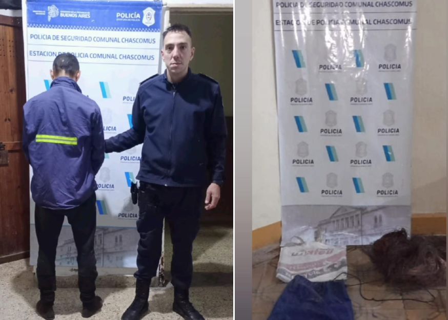 Un detenido por robo de cable subterráneo de la estación de bombeo municipal