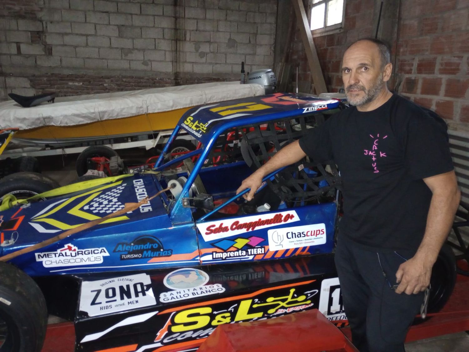 Seba Canggianelli se prepara con todo para el inicio del “Speed Car”