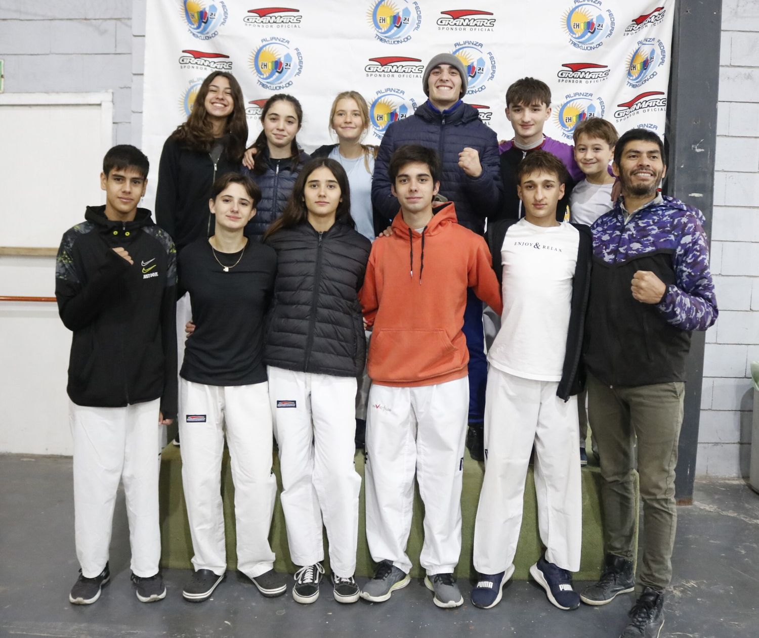 Destacada participación de taekwondistas de Chascomús en el Nacional AFT Miramar 2024