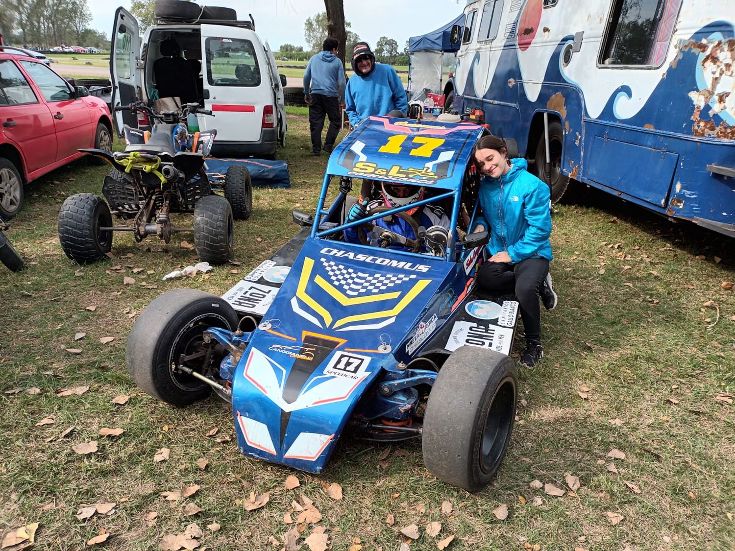 Sebastián Canggianelli no pudo completar la primera carrera del Torneo Speed Car 2024