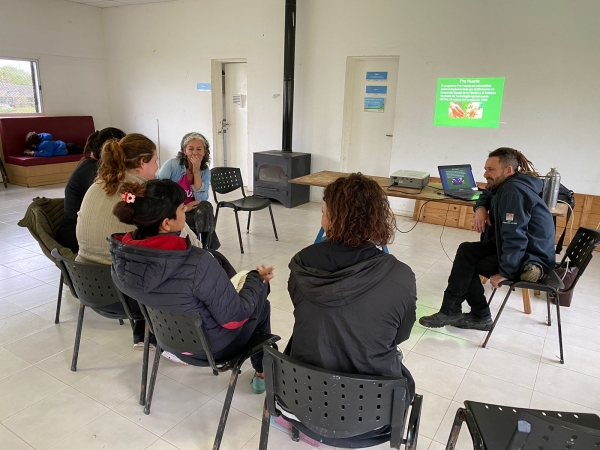Comenzó una nueva serie de formación de promotores de huerta y ambiente en Chascomús