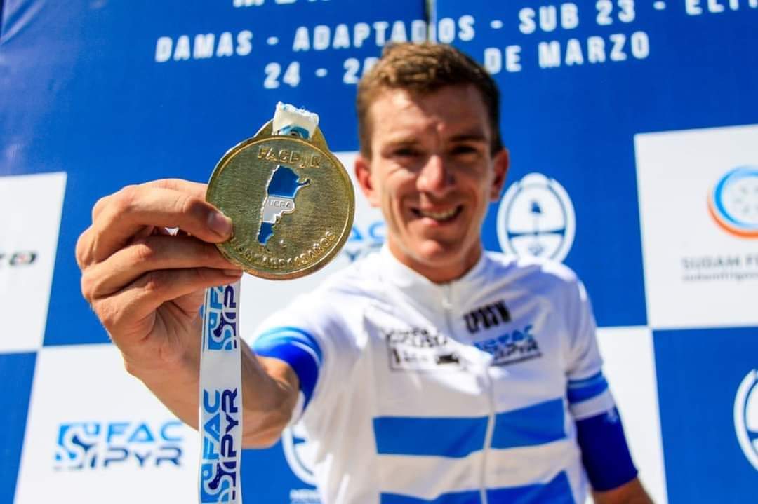 Ciclismo: El ranchero Sergio Fredes integra la Selección Argentina para el Panamericano de Brasil