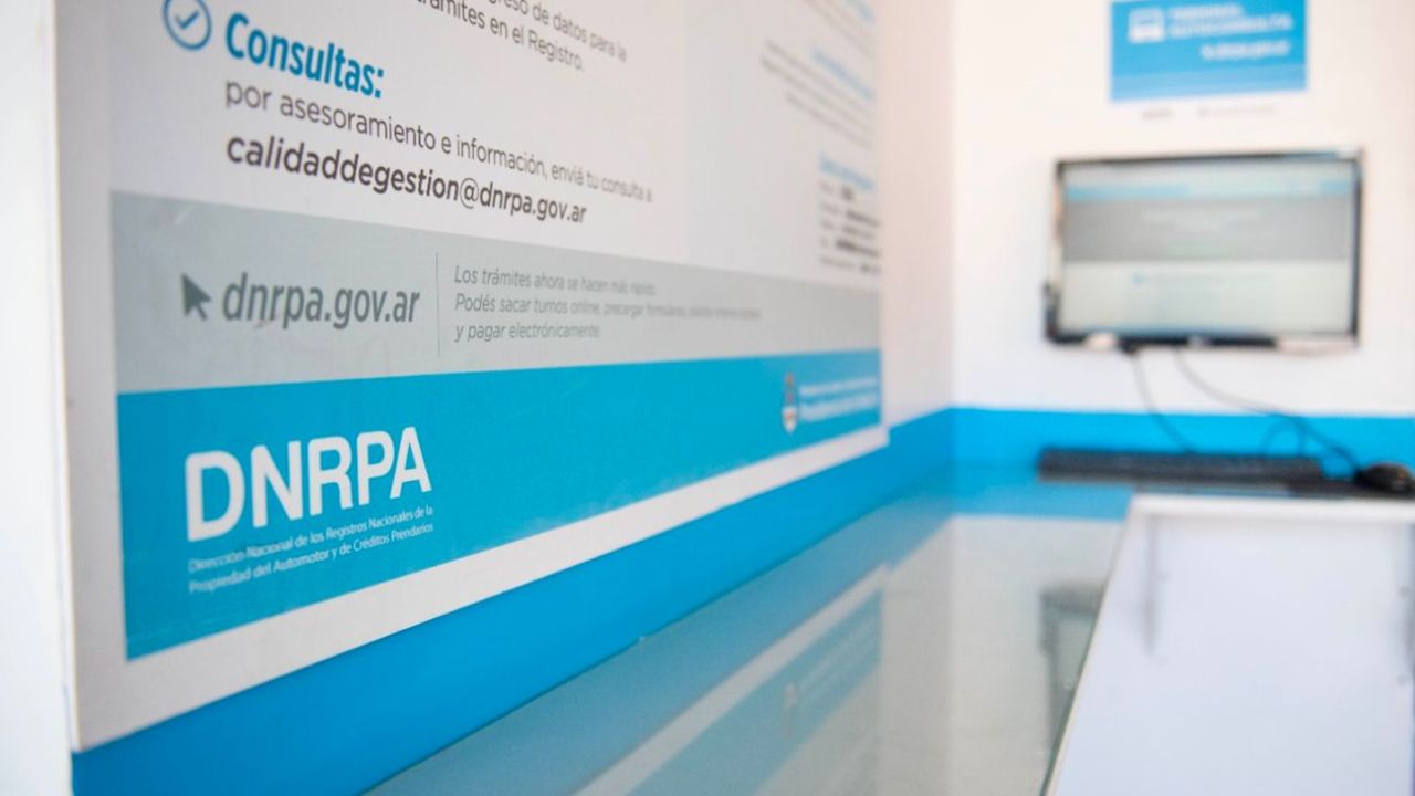 Los registros automotores paran por tiempo indeterminado desde el lunes