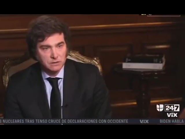 La pregunta que enojó a Milei: “Me parece una falta de respeto”