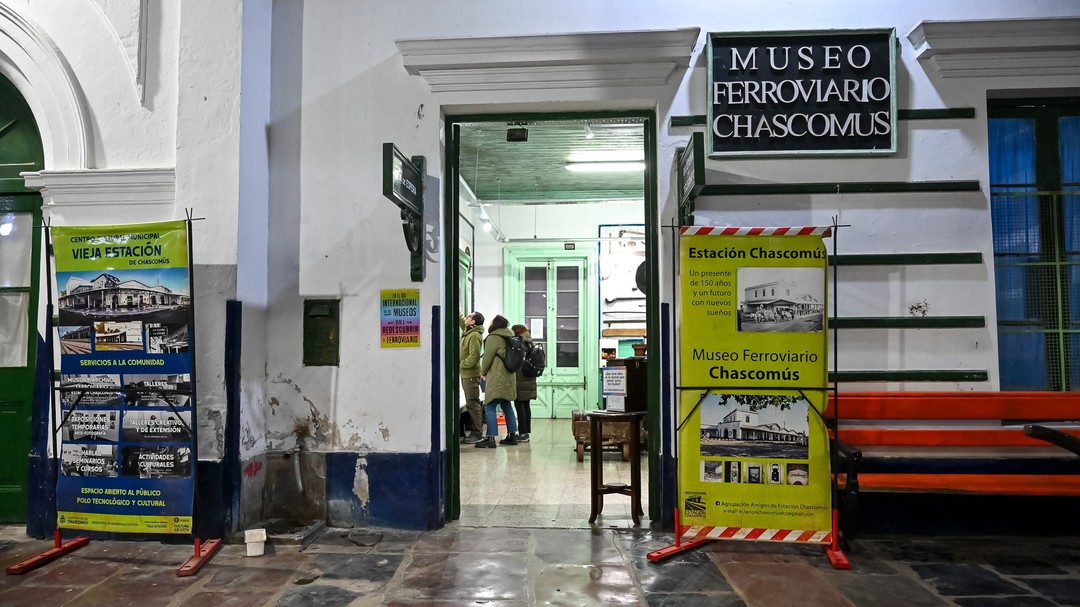 El Museo Ferroviario de Chascomús guarda miles de historias de la Estación