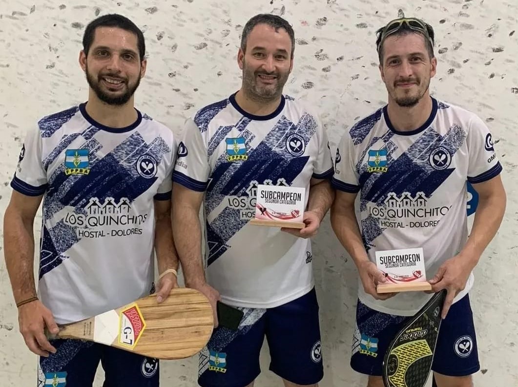 El club de Pelota subcampeón de la segunda división del provincial de paleta