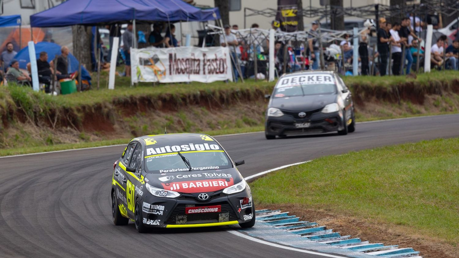 Juan Martín Eluchans finalizó cuarto en la octava fecha del Turismo Nacional en Oberá