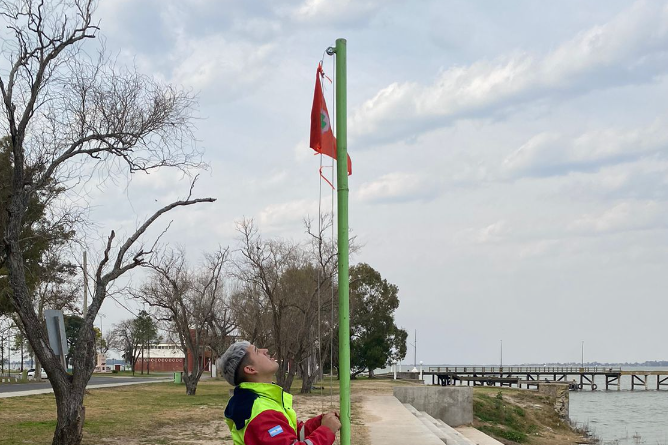 Baja el alerta por cianobacterias en Chascomús